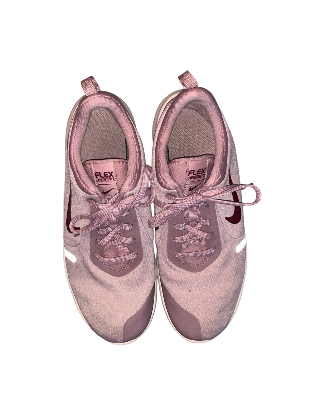 Nike Pink Women's Flex Experience Run Athletic Sneakers